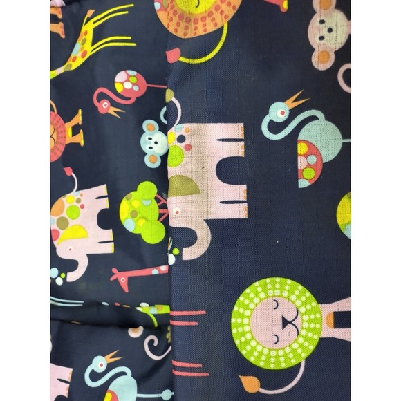Le Sportsac Ryan Baby Bag Navy Zoo Animals‎ Large *MISSING SHOULDER STRAP* - Picture 11 of 12